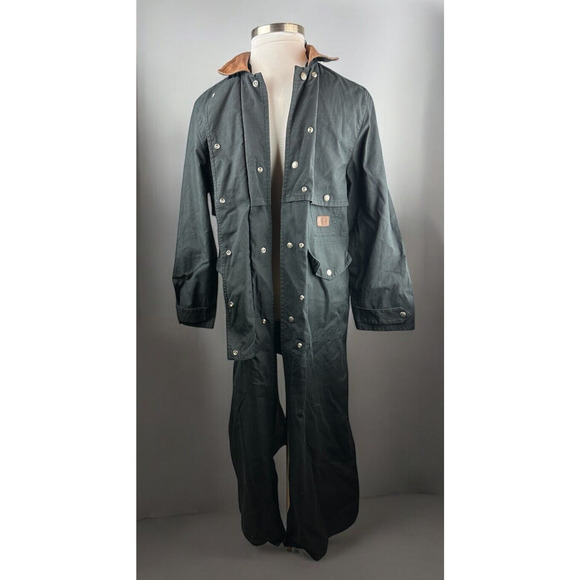 Vintage Lauren-RL Ralph Lauren Barn Western Duster Trench Jacket Coat Size Small - Picture 1 of 16